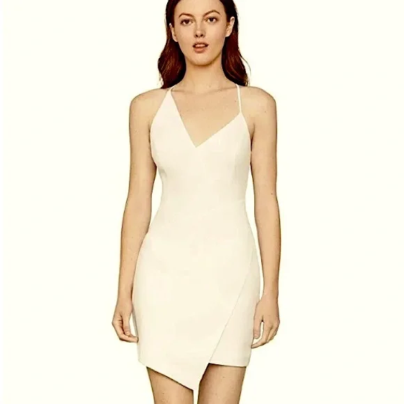 BCBGMaxAzria | Dresses | Nwt Bcbgmaxaziria Cocktail Dress Collection Size  Color White Off | Poshmark